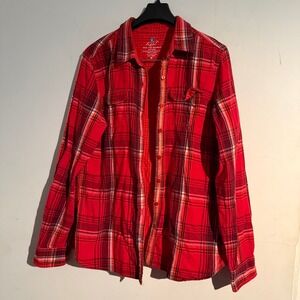 Kuhl Mens Medium Plaid Button Down